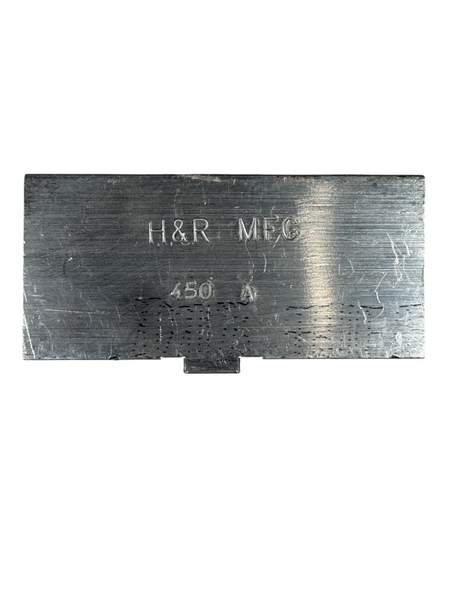 H & R Manufacturing 450A 1-1/4" OAW x 3-1/2" OAL Soft Lathe Chuck Jaw (Set of 3)1