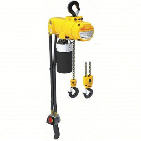 Ingersoll Rand CL250K-2C10-C6U 10 ft 550 Lb Capacity Yellow Air Chain Hoist -1