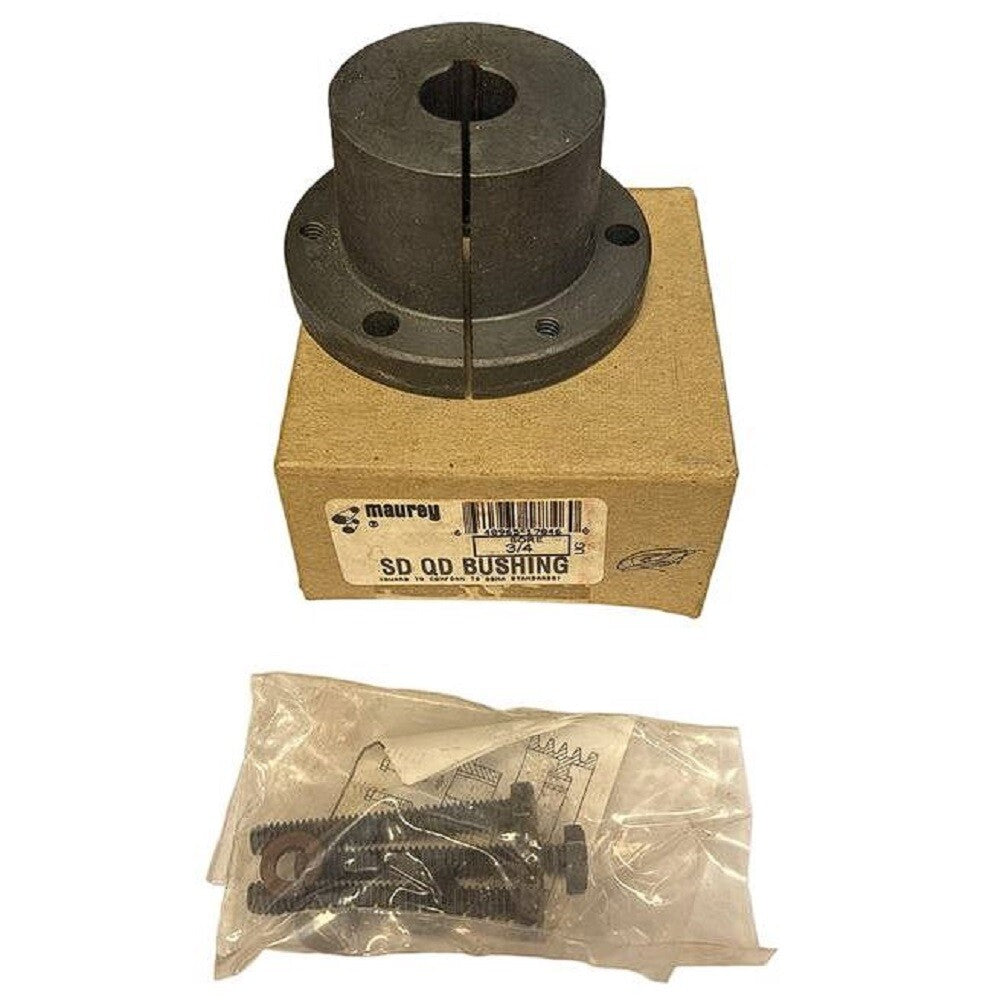Maurey SD QD 3/4 3/4" x 1-13/16" 3 Set Screws Ductile Iron Steel QD Bushing0