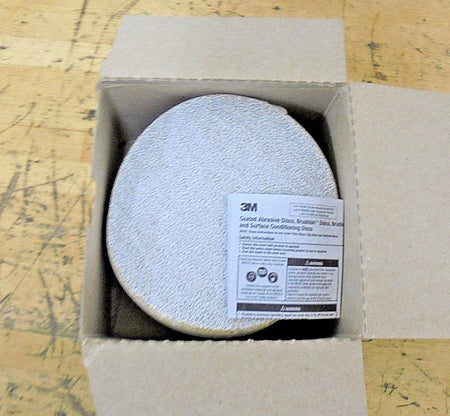 3M 31211 NX PSA Paper Disc 5" Diameter 40 Grade (Box of 50) -0