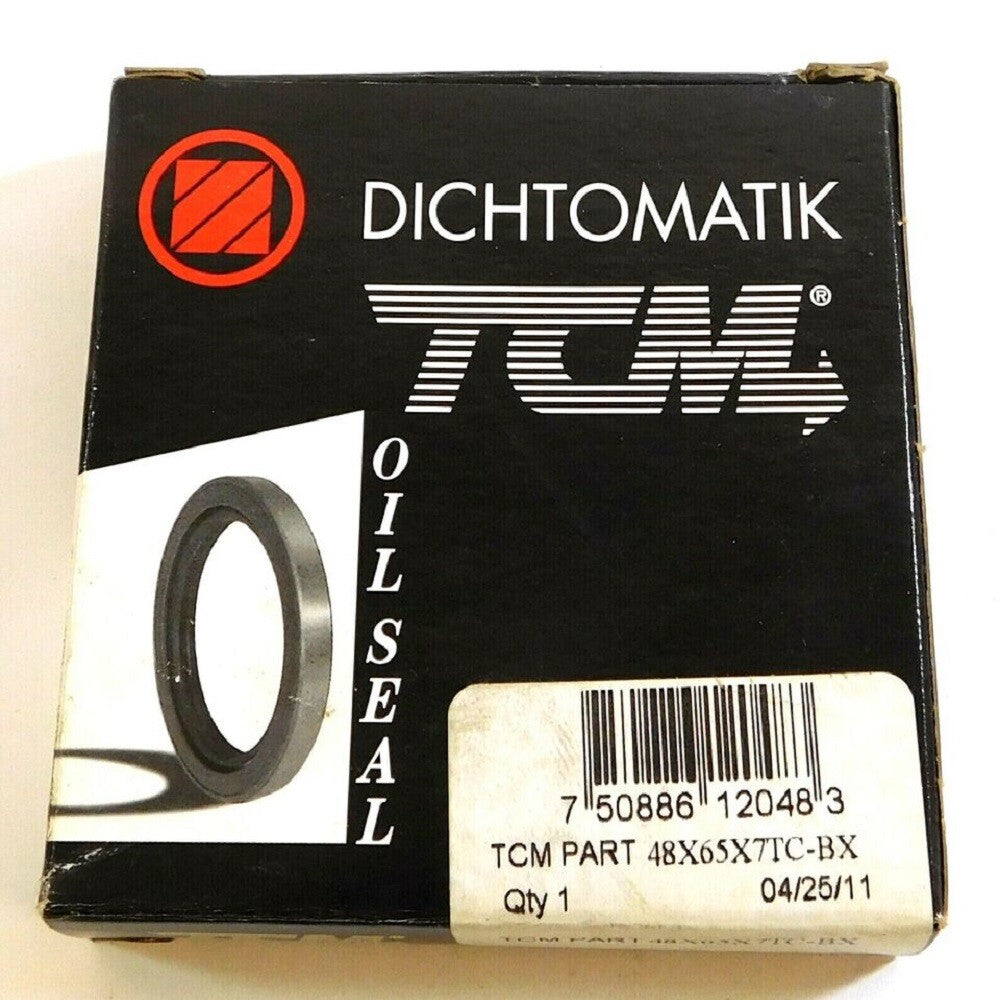 TCM 48X65X7TC-BX 1.890" x 2.559" x 0.276" NBR/Carbon Steel TC Oil Seal2