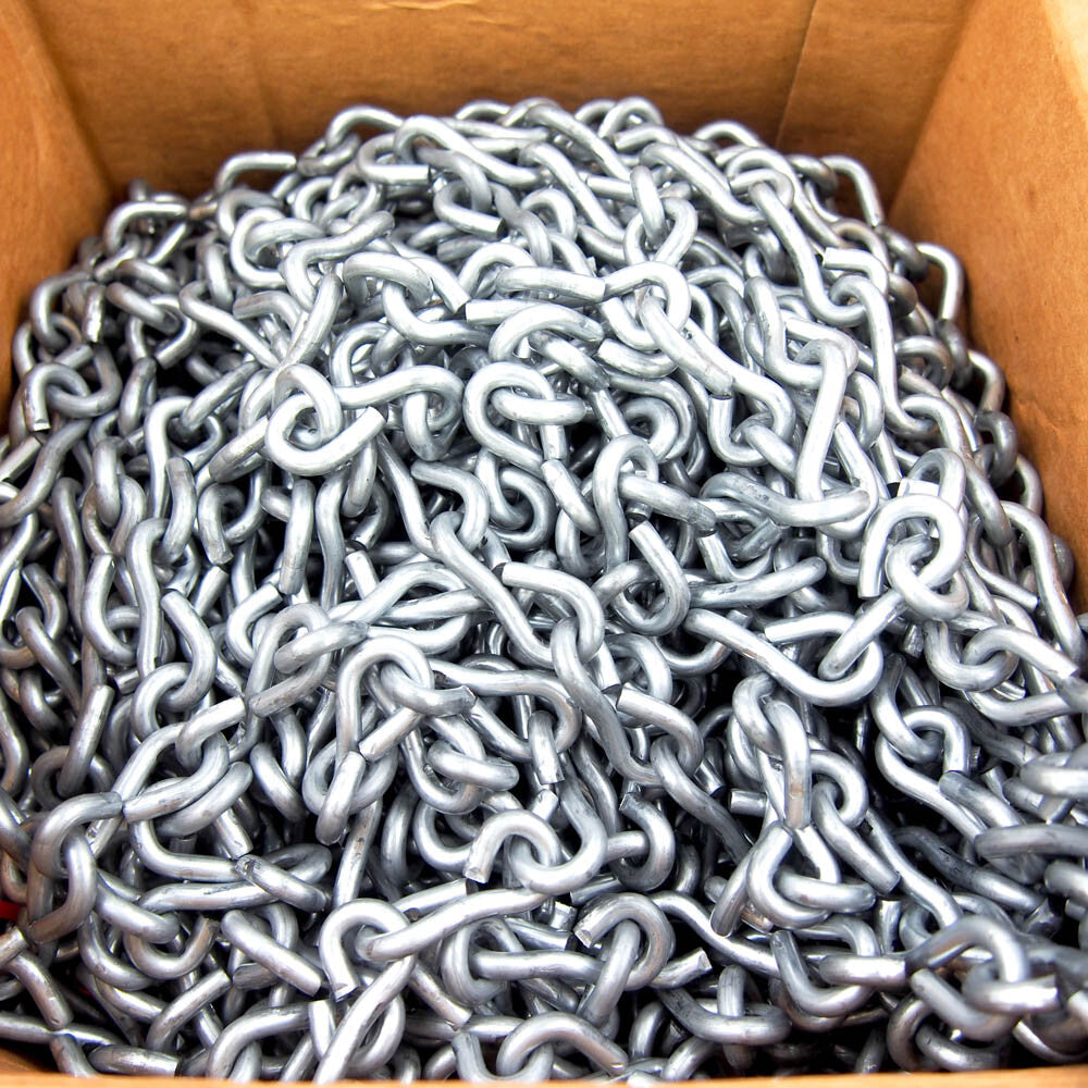 100-Ft #6 Jack Chain with 88 lbs Working Load Limit Weldless - Peerless 75006321