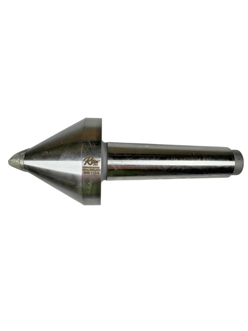 Riten 66104 2-3/4" Head Hardened Tool Steel Pipe Nose Point Solid Dead Center0