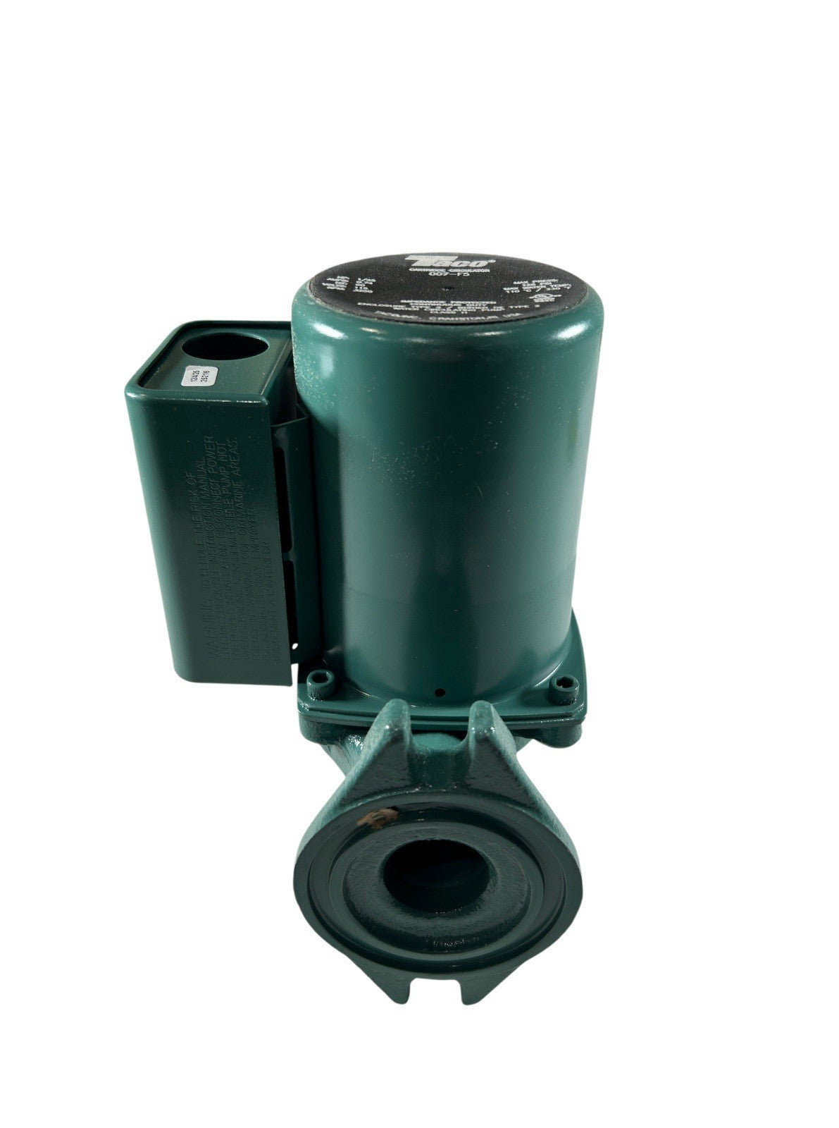 Taco 007-F5 1/25HP 1PH 115VAC 60Hz 23 GPM Cast Iron Hydronic Circulating Pump1