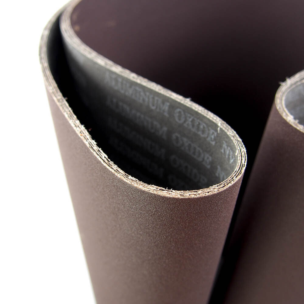 Deerfos XA911 24" Wide x 84" Long Coated 150 Grit Sanding Belt (5-Pack) -1