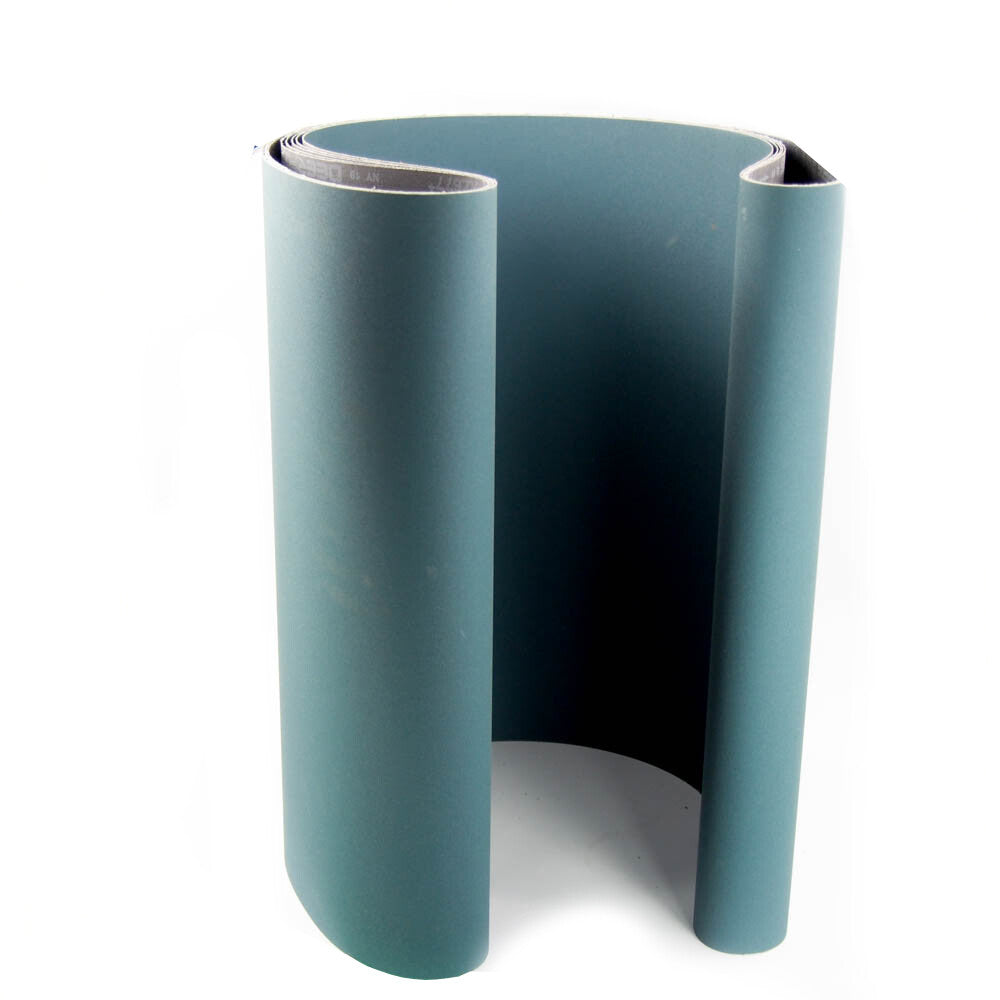 Deerfos XZ677 24" Wide x 84" Long Coated 180 Grit Sanding Belt (5-Pack) -0