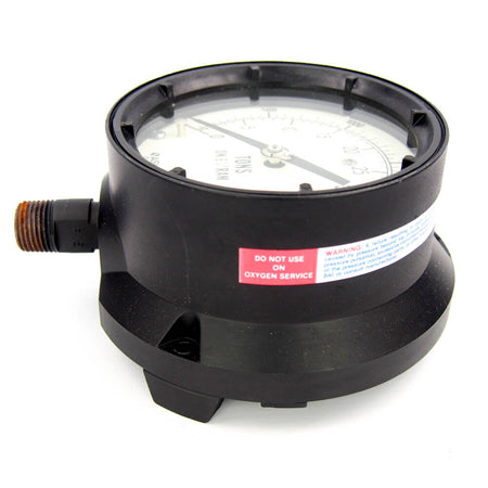 Ashcroft Duragauge Solid Front Pressure Gauge 4-1/2" 3000 PSI 1/2" NPT Lower -2