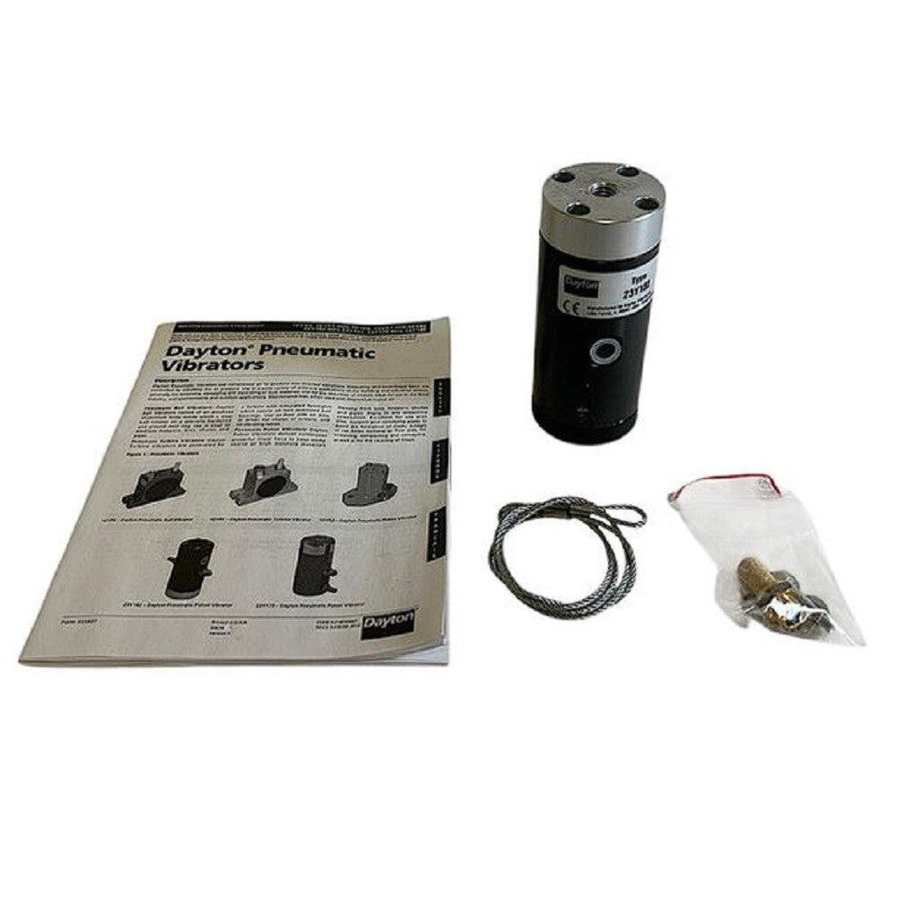 Dayton 23Y182 1/8" NPT 432 Lb 4050 VPM 84 dBA Bolt-On Piston Vibrator0