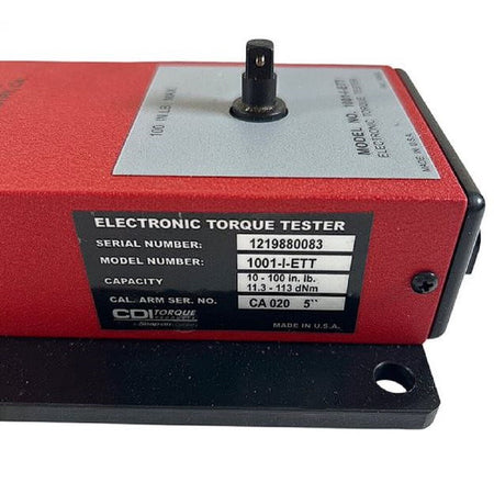CDI 1001-I-ETT 100 Lb Electronic Torque Wrench Meters & Calibrators -3