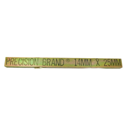 Precision Brand 05287 Metric Keystock 14 mm x 25 mm Plain Finish -0