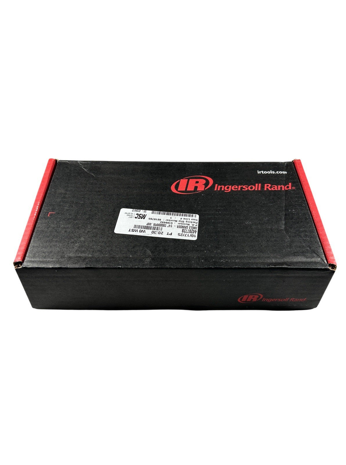 Ingersoll Rand G1A200RG4 1/4" Collet x 1/4" Inlet 0.40 HP 25 CFM Air Die Grinder3