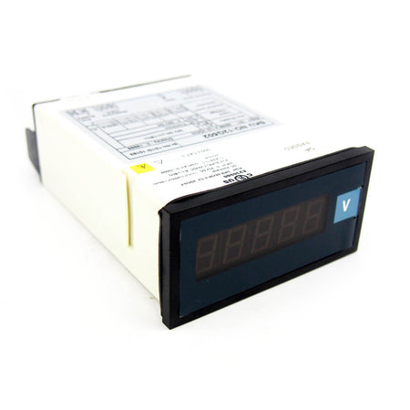 Dayton 12G502 Digital Panel Meter DC Voltage 0-20 VDC Input Range Red LED -0