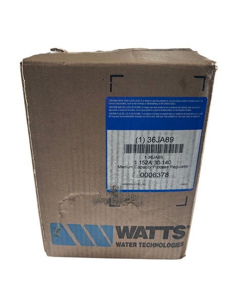 Watts 152A 30-140 1/4" FNPT x 9-11/16" OAH Iron Process Steam Pressure Regulator3