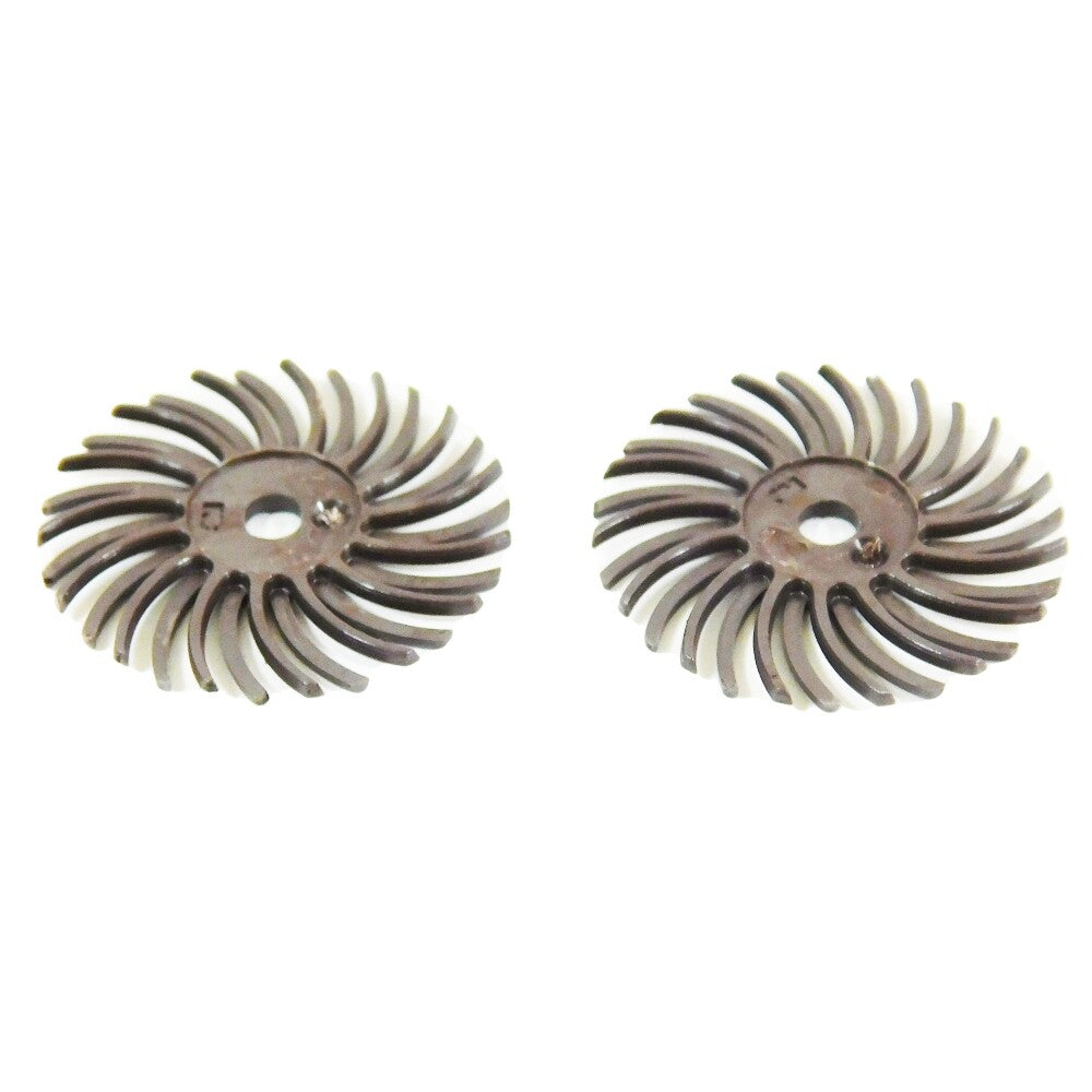 3M 145-1550 1" x 1/8" 36-Grit Radial Bristle Discs (Pack of 12) -0