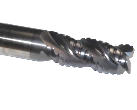 1-1/4"  Cleveland C40055 Corner Radius Roughing End Mill 3FL PM TiCN0