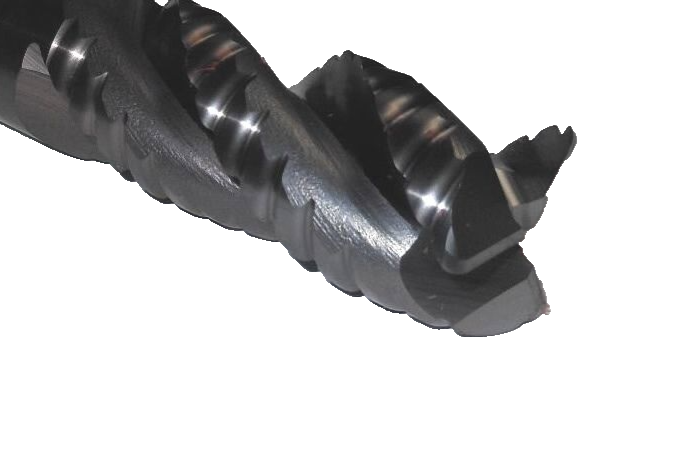 1-1/4"  Cleveland C40055 Corner Radius Roughing End Mill 3FL PM TiCN1