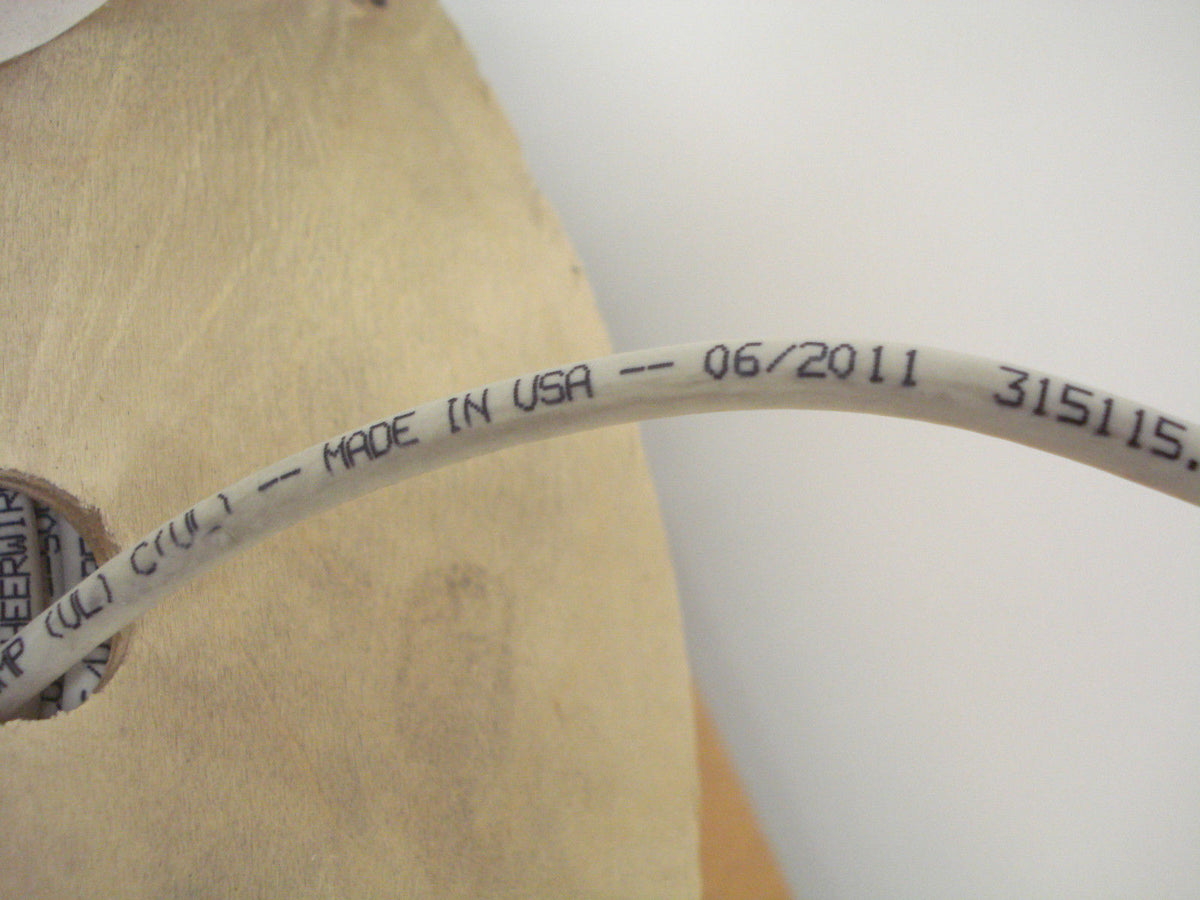 General Cable RG 6/U Video Cable, 1000 Ft, 18AWG, White -2