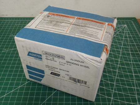 Norton 32A46-KVBE Grinding Wheels 4" x 1/2" x 1/2" 66243529845 (Pack of 5) -3