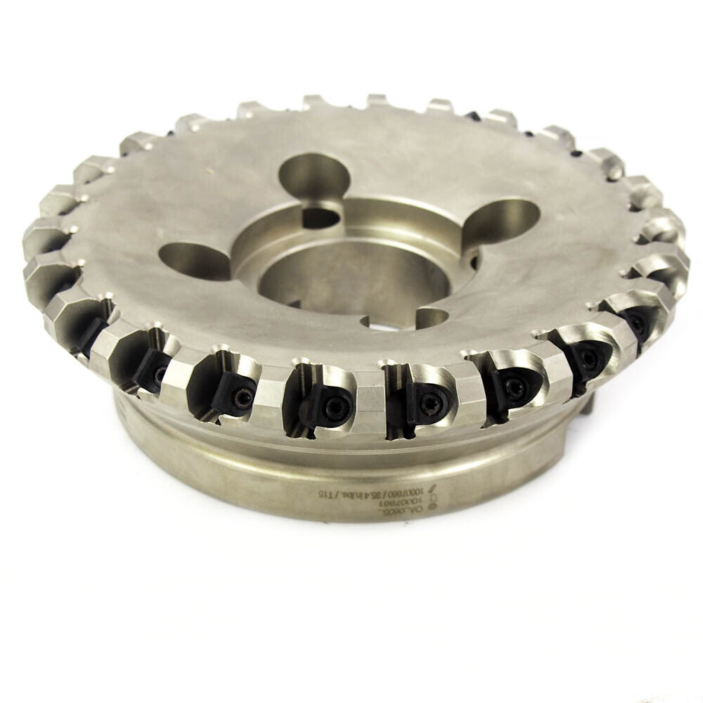 Hertel 45717303 Indexable Chamfer & Angle Face Mill 8" x 2-1/2" Arbor HMC546R0