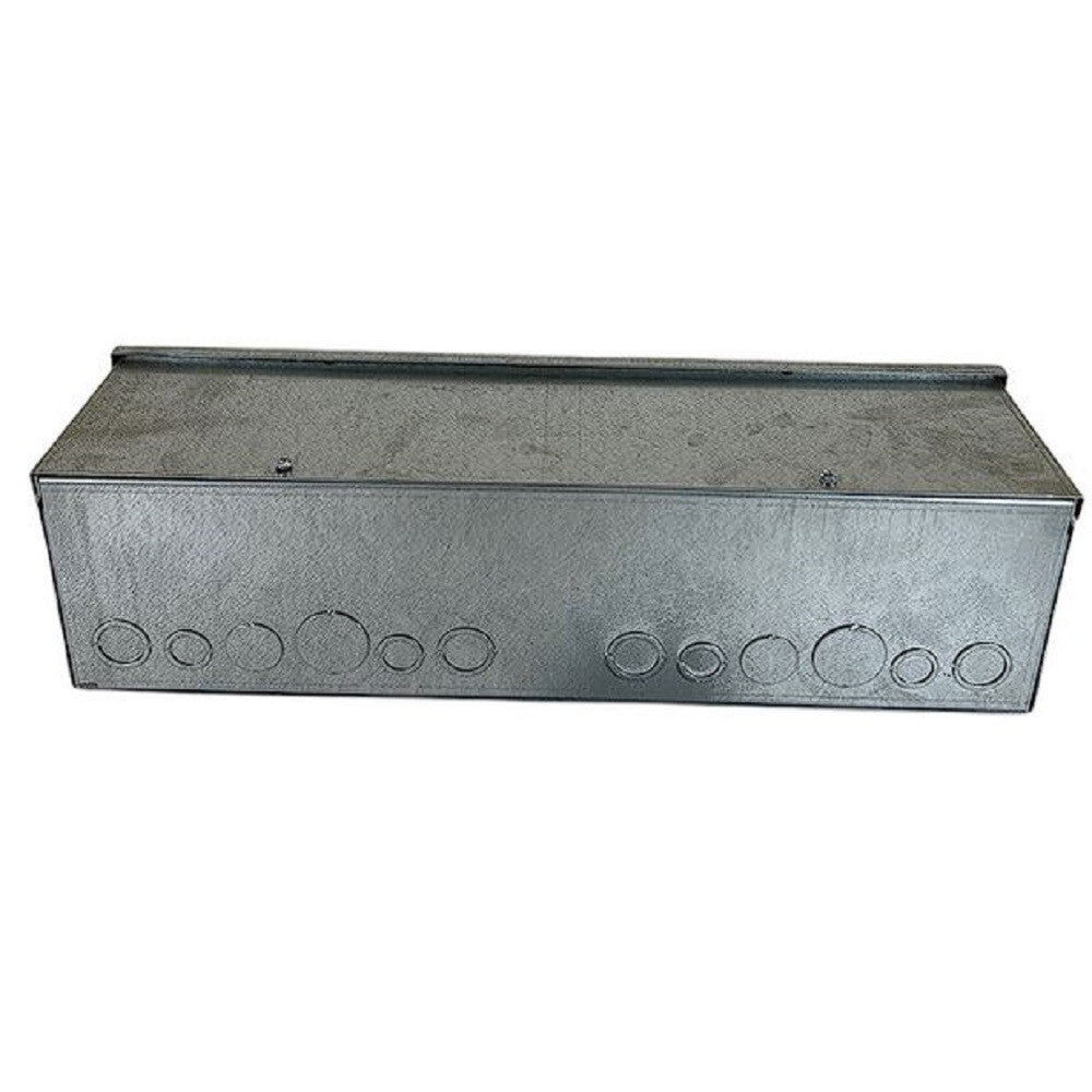Wiegmann RSCG060624G 6" x 24" x 6" Galvanized Steel Wiring Trough Enclosure -2