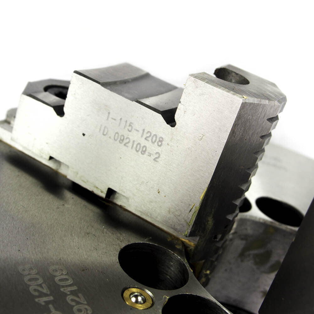 Gator Chucks 1-115-1208 12" 3-Jaw Reversible Self-Centering Scroll Chuck -5