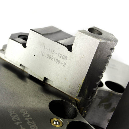 Gator Chucks 1-115-1208 12" 3-Jaw Reversible Self-Centering Scroll Chuck -5