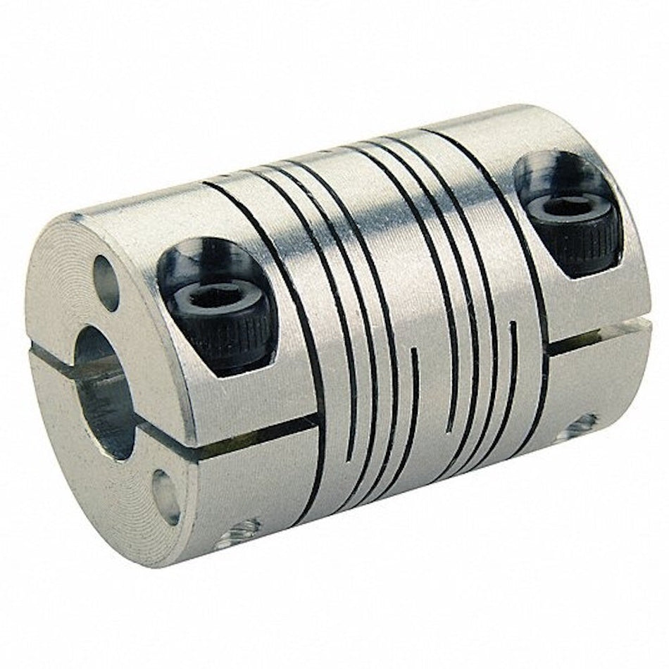 Ruland FCMR25-9-8-SS 9 mm x 8 mm 6000 RPM 3° Motion Control Coupling -