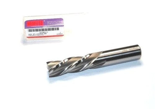 Hertel LHS/RHC Square End Mill 5/8" 4FL HSS 5/8" x 1-5/8" x 3-3/4"