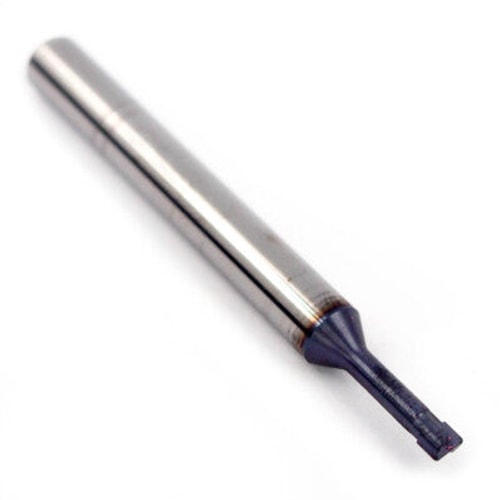 Hartland Carbide Straight Flute End Mill 3mm 2FL 6mm x 3mm LOC x 57mm