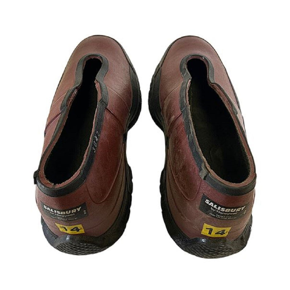 Salisbury 51508 14 Men's Size 14 Red Electrical Ankle Style Overshoe -