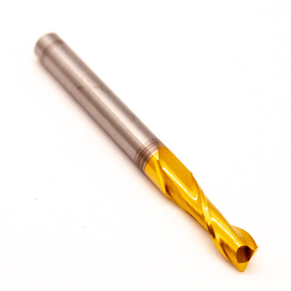 Hertel 74611088 Carbide Square End Mill 15/64" 2FL TiN