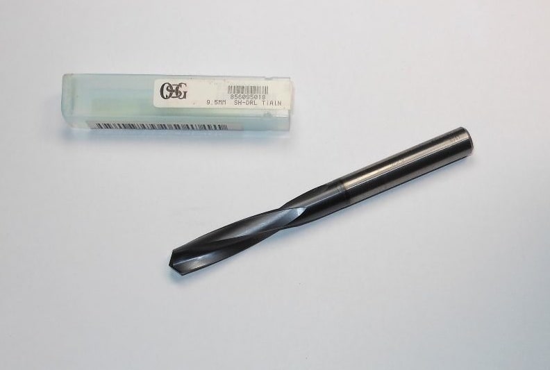 OSG Exo Carbide Drill 9.5mm TiAlN 120° 856095018