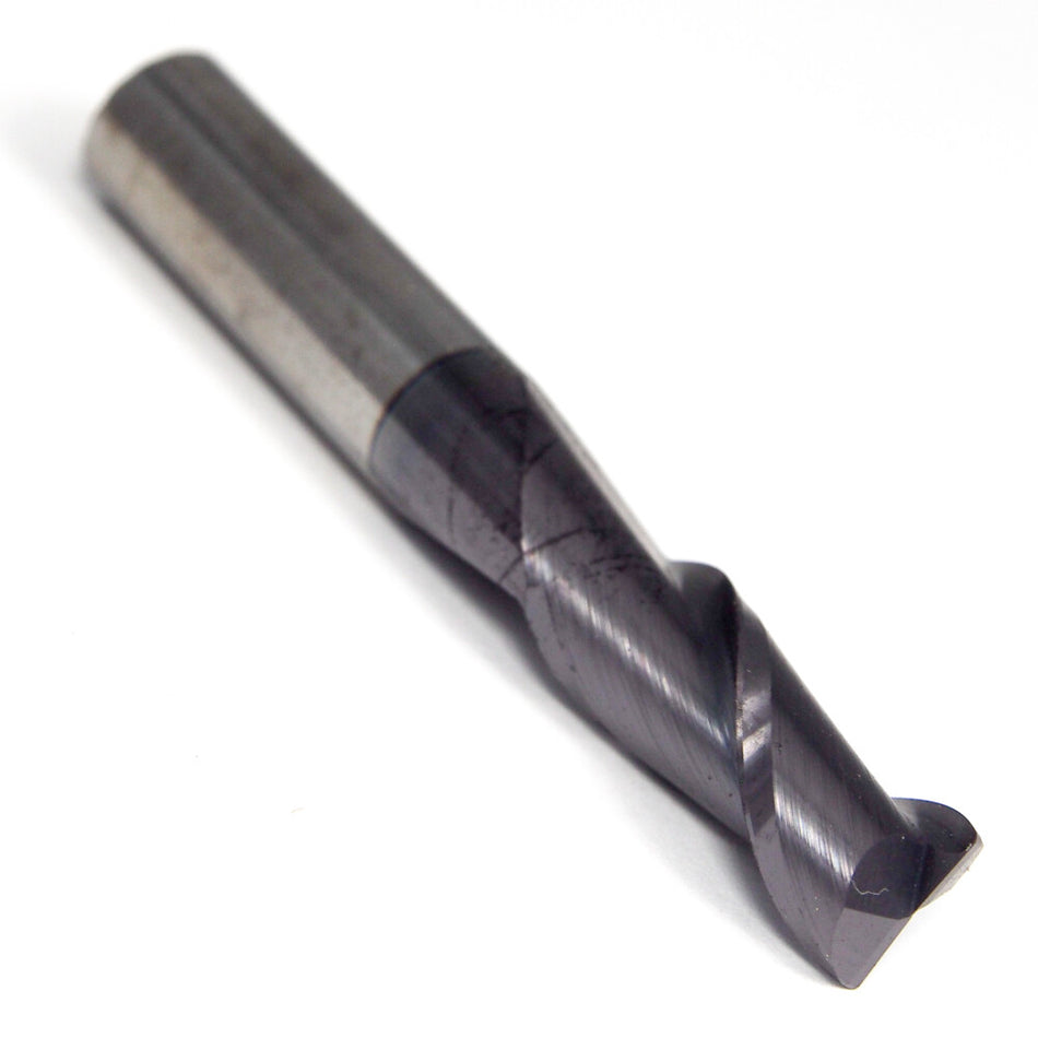 Design-Rite XL D6421374/20 Carbide Radius End Mill 3/8" 2FL AlTiN 0.020" Radius