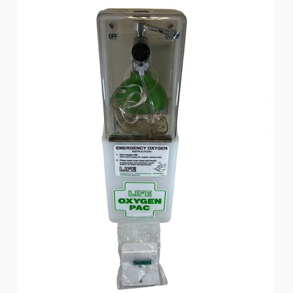 Life Corp LIFE-612 6 & 12 LPM Aluminum Cylinder OxygenPac Emergency Oxygen -