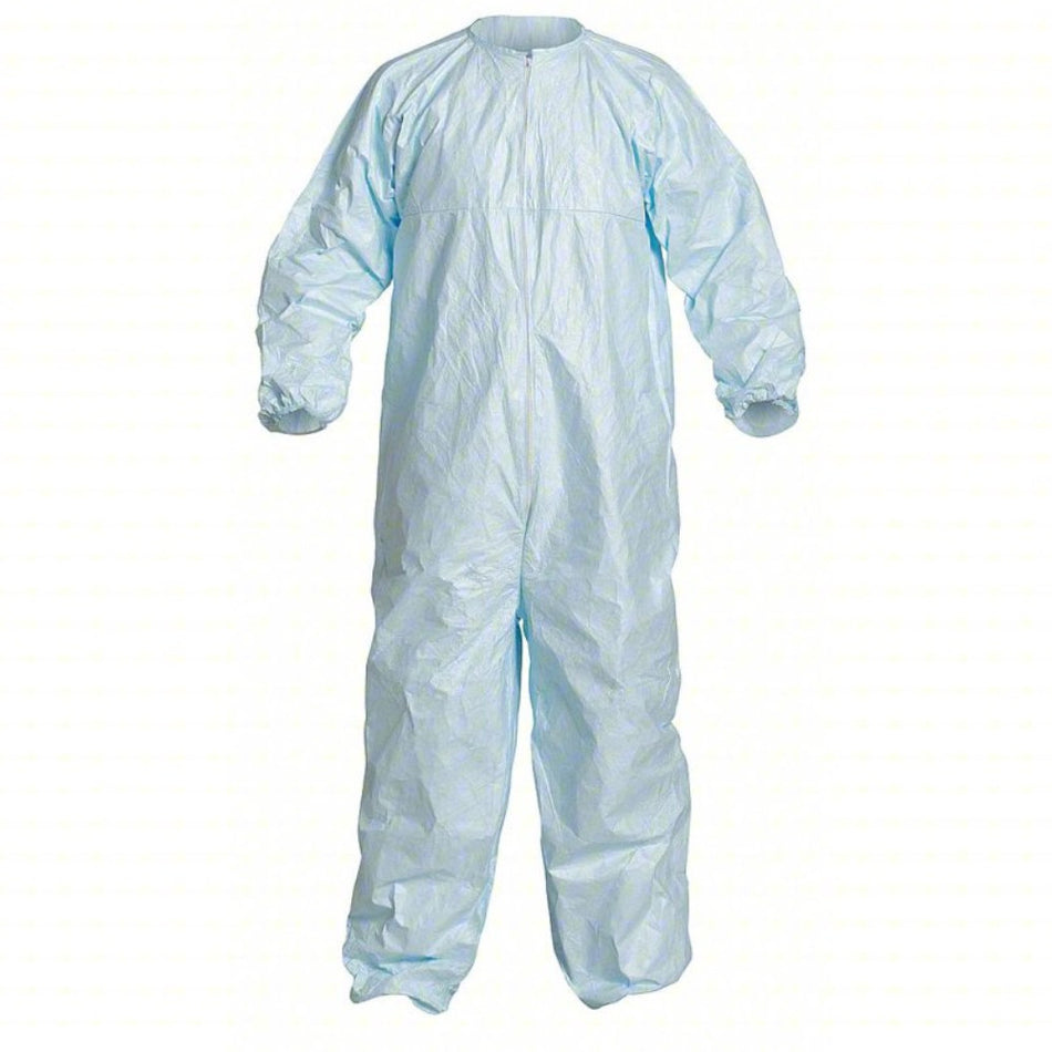DuPont CC252BBU2X0025PI Size 2XL Tyvek Micro-Clean 2-1-2 Coveralls Pack of 25 -