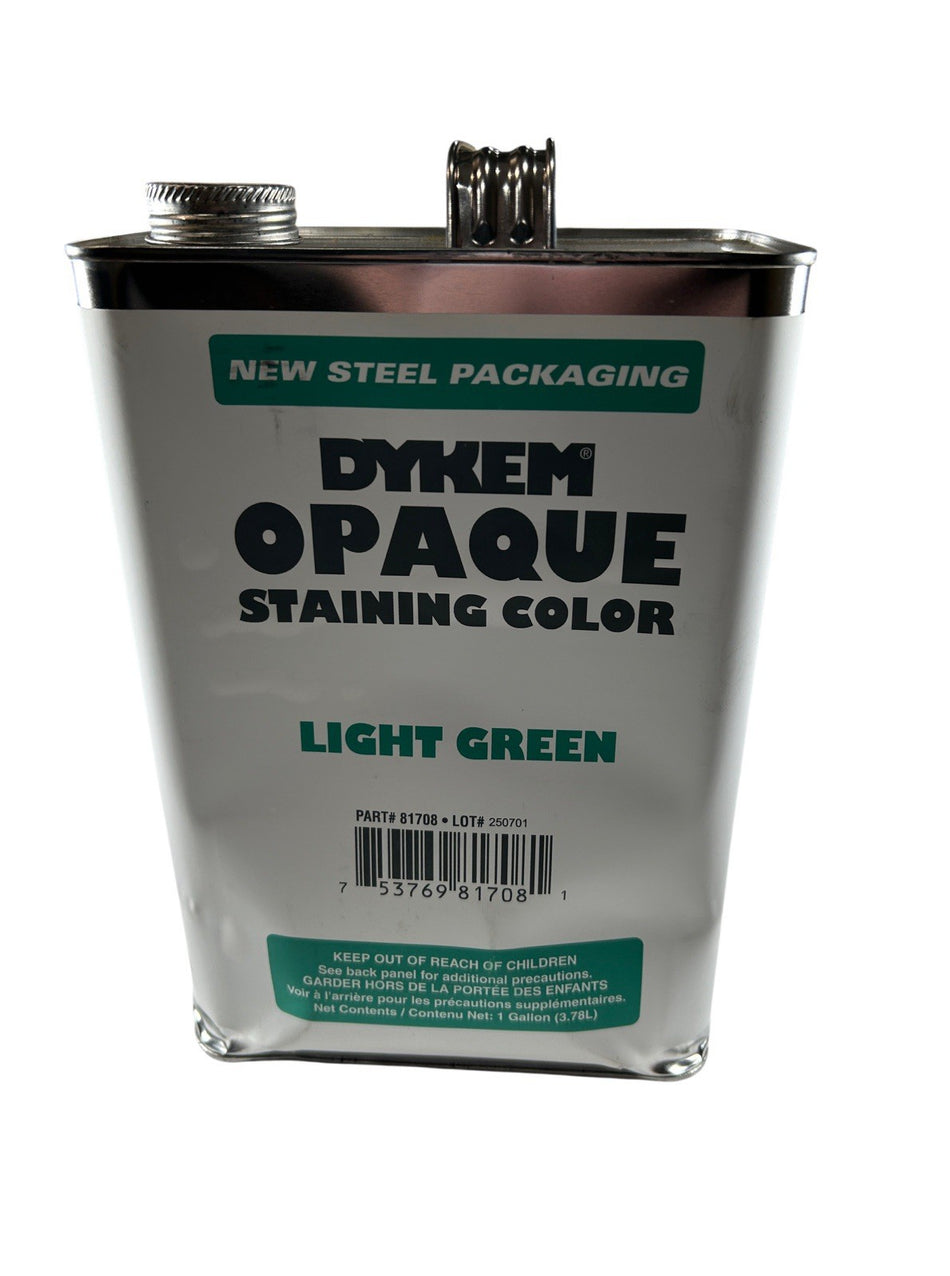Dykem 81708 1 Gal Can Light Green Opaque Staining Color