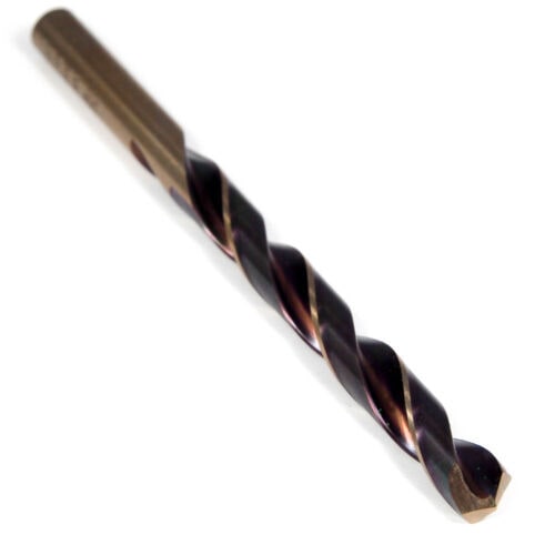 PRECISION Jobber Drill "W" 0.3858" 135° HSS Purple/Bronze 4xD 022223 (6 Pcs)