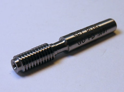 GF GAGE Single Plug Thread Gage 10-32 3A UNF Go 0.1697"