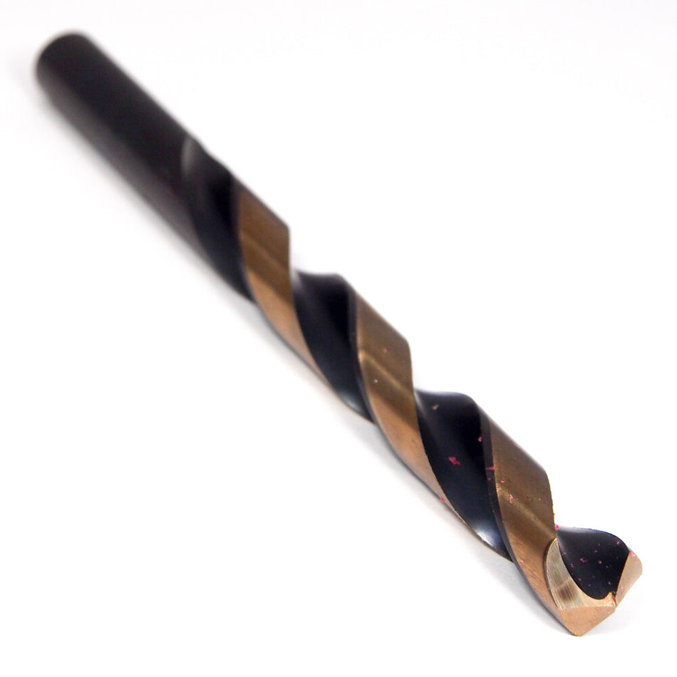 Titan CD44530 Jobber Length Drill 15/32" 135° HSS Black/Gold Style 445 (2 Pcs)