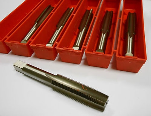 BRUBAKER Taper Hand Taps 1/2-20 H3 4FL HSS UNF (6 Pcs)