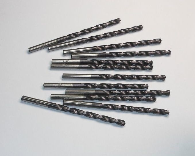 Taper Length Drills #48 HSS Oxide 118° 2" LOC x 3-3/4" OAL (12 Pcs)