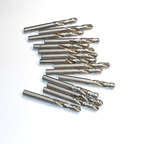 Screw Machine Drills "J" HSS 118° 1-1/2" LOC x 2-11/16" USA (15 Pcs)