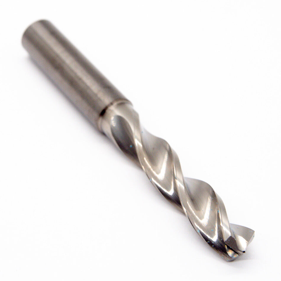 SGS Kyocera 54724 Carbide Screw Machine Length Drill Bit 27/64" 124° TIB2 131N