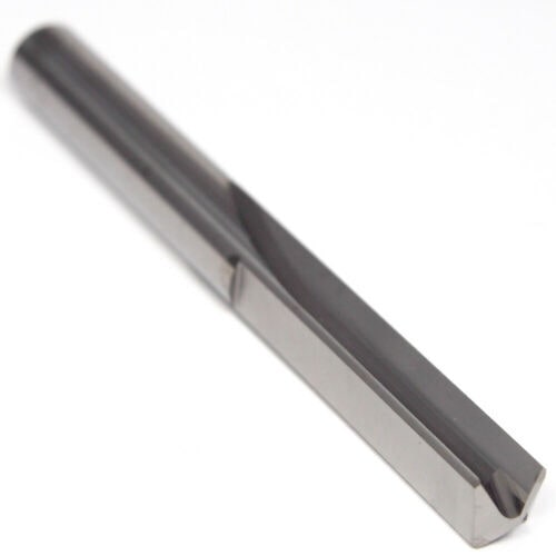 FULLERTON Carbide Straight Flute Drill 0.3230" x 1.6875" Flute x 2.9375" OAL ...