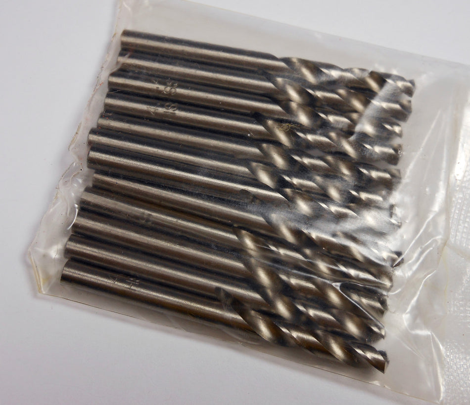 TWIST Screw Machine Drills 4.4mm HSS (12 Pcs)