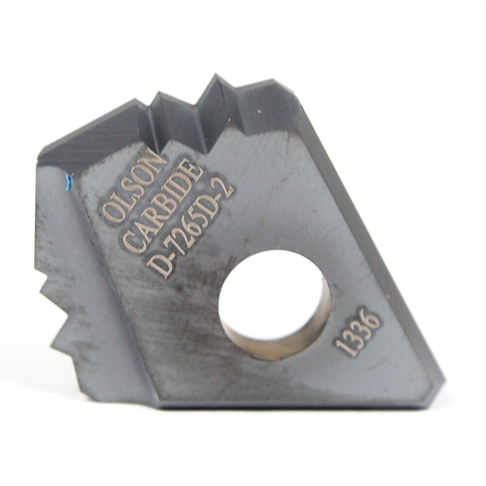 OLSON Carbide Insert D-7265D-2 GR-OC28-24 JL-1336 (10 Pcs)