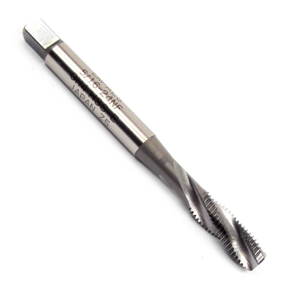 GREENFIELD 86415 | 5/16-24 Modified Bottoming Spiral Flute Taps | 6 PCS