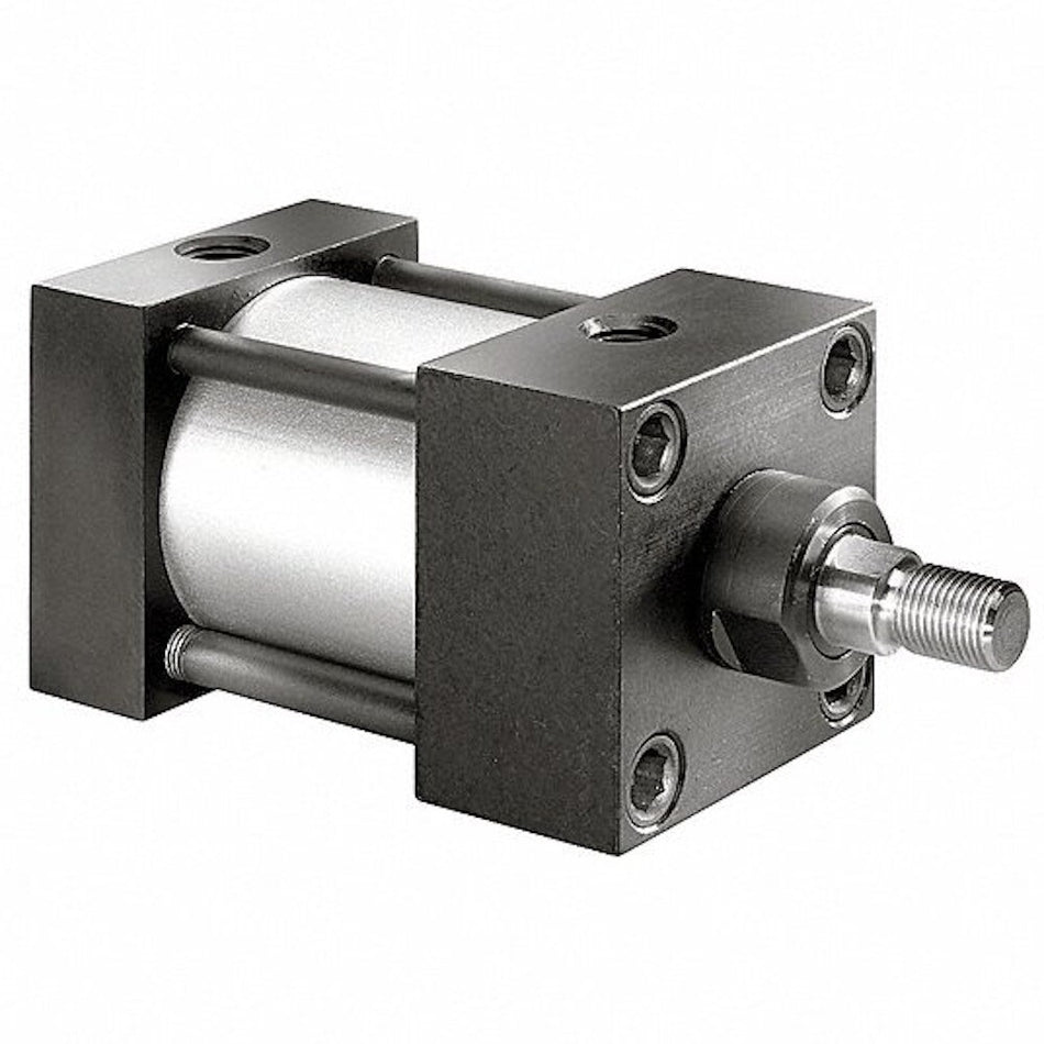 Speedaire 5UZU3 4" x 16" Aluminum Tapped Hole Tie Rod Air Cylinder
