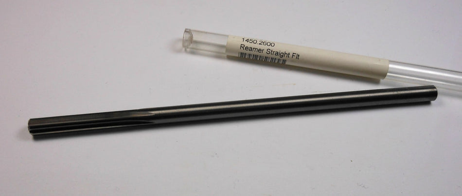 FULLERTON Reamer .2600" 6FL 1.50" LOC x 6" OAL Straight 145008