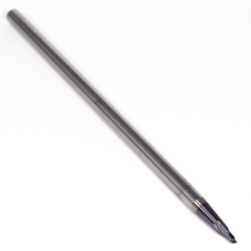 NIAGARA Carbide Ball End Mill 1/8" 2FL TiAlN 6" OAL GA23AJ